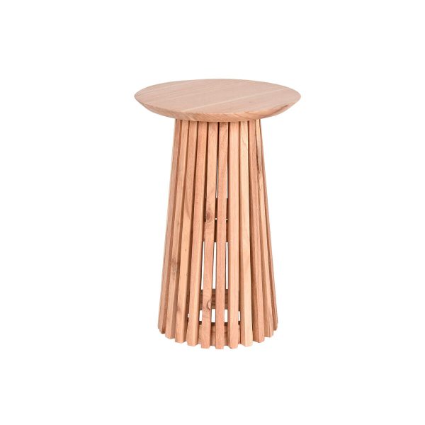 Small Side Table Home ESPRIT Natural Mindi wood 40 x 40 x 60 cm For Cheap