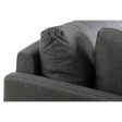 Chaise Longue Sofa DKD Home Decor Grey Metal Modern 276 x 152,5 x 84 cm on Sale