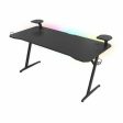 Desk Gaming Genesis NDS-1732 Black Steel MDF Wood on Sale