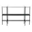 Console DKD Home Decor Black Metal White Marble Modern (120 x 40 x 80 cm) on Sale