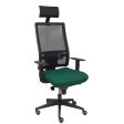 Office Chair with Headrest Horna P&C BALI426 Dark green Online Hot Sale