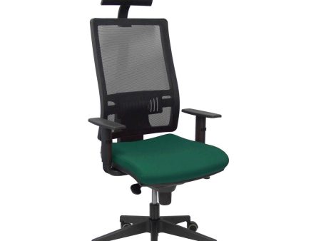 Office Chair with Headrest Horna P&C BALI426 Dark green Online Hot Sale