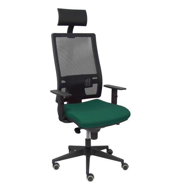 Office Chair with Headrest Horna P&C BALI426 Dark green Online Hot Sale