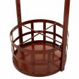 Side table Alexandra House Living 42 x 60 x 42 cm Bottle rack For Sale