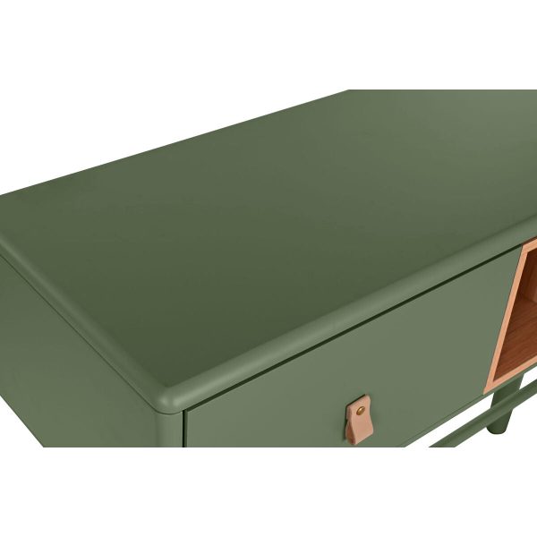 Console Home ESPRIT Green Polyurethane MDF Wood 120 x 35 x 90 cm Cheap