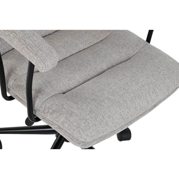 Office Chair DKD Home Decor Black Grey 60 x 61,5 x 84 cm Online now