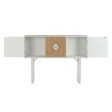 Console DKD Home Decor White Metal Fir 120 x 35 x 90 cm Online now