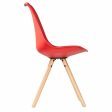 Dining Chair Alexandra House Living Red 48 x 83 x 54 cm on Sale