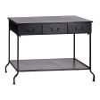 Console Black Metal (43 x 121 x 84,5 cm) Fashion