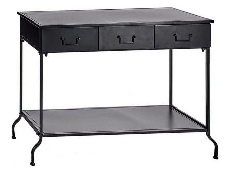 Console Black Metal (43 x 121 x 84,5 cm) Fashion