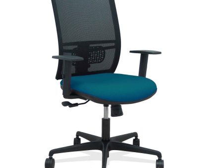 Office Chair Yunquera P&C 0B68R65 Green Blue Fashion