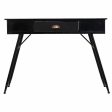 Hall Table with Drawers Alexandra House Living Black Metal 40 x 75 x 100 cm Online Sale