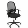 Office Chair P&C 0B10CRP With armrests Black Fashion