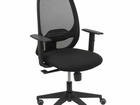 Office Chair P&C 0B10CRP With armrests Black Fashion