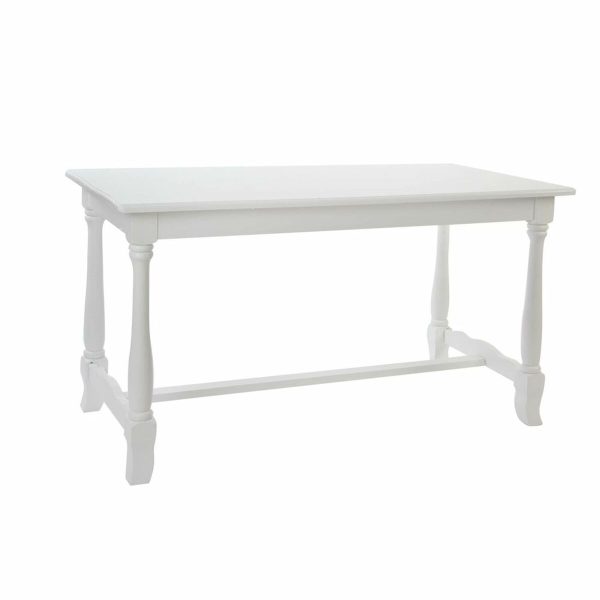 Dining Table DKD Home Decor Wood White (180 x 90 x 80 cm) Online now