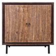 Hall Alexandra House Living Iron Fir wood MDF Wood 38 x 80 x 80 cm Fashion