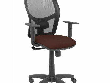 Office Chair P&C 3B10CRN With armrests Dark brown Online now