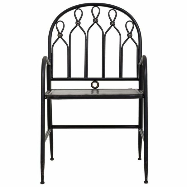 Dining Chair Alexandra House Living Black 56 x 96 x 55 cm For Discount