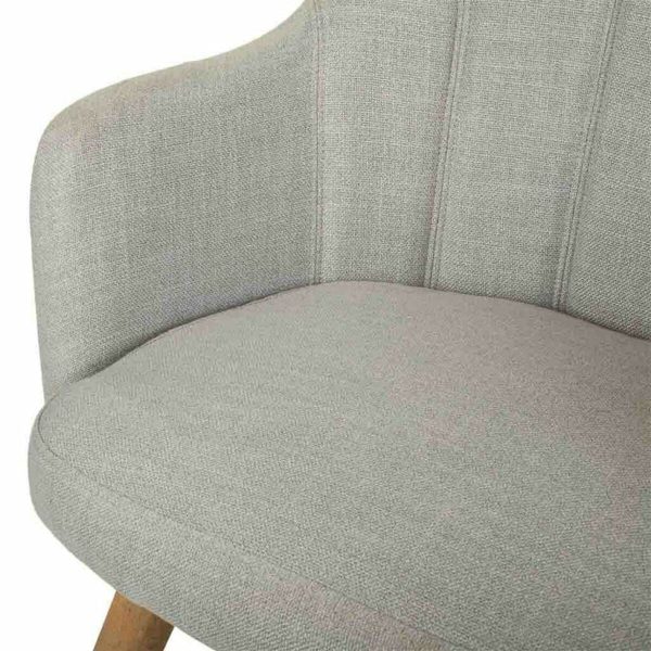 Dining Chair Alexandra House Living Grey 100 % polyester 45 x 90 x 55 cm Sale