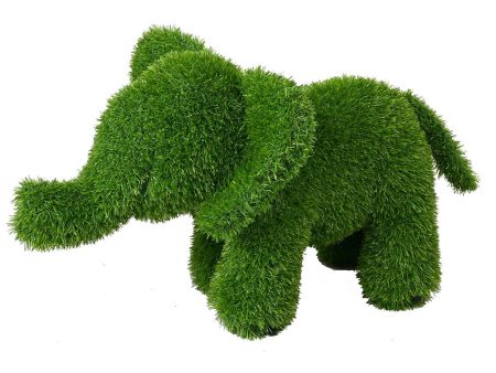 Decorative Figure polypropylene Astro-turf Elephant 30 x 60 x 40 cm Online now