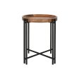 Small Side Table Home ESPRIT Wood Metal 50 x 50 x 60 cm Online Sale