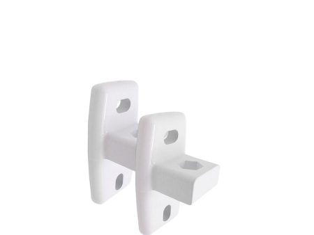 Awning bracket Micel TLD02 White 4,4 x 3,82 x 8,6 cm Wall 2 Pieces Online now