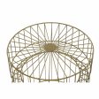 Console DKD Home Decor Golden Metal 40,5 x 40,5 x 46 cm Supply