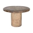 Dining Table Home ESPRIT Teak 110 x 110 x 76 cm Online Sale