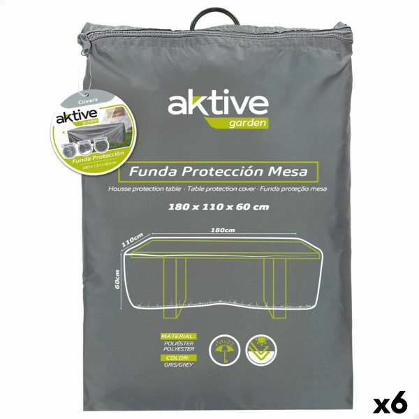 Protective Case Aktive Tables Grey 180 x 60 x 110 cm (6 Units) on Sale