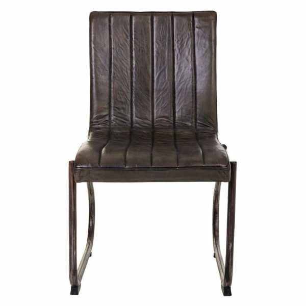 Dining Chair Alexandra House Living Black Dark grey 56 x 87 x 50 cm Discount