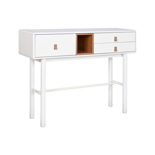 Console Home ESPRIT Yellow White MDF Wood 120 x 35 x 90 cm Online Sale