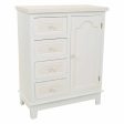 Hall Alexandra House Living White Cream Metal Pine MDF Wood 32 x 84 x 66 cm Discount