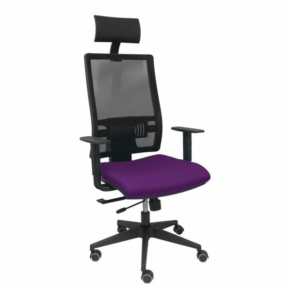 Office Chair with Headrest P&C B10CRPC Purple Fashion