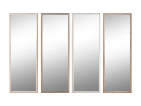 Wall mirror Home ESPRIT White Brown Beige Grey 33 x 3 x 95,5 cm 33 x 2,7 x 93 cm (4 Units) Sale