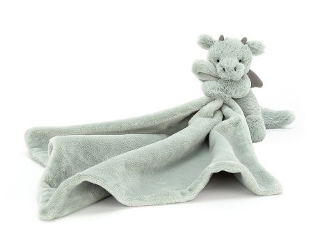 JellyCat Bashful Dragon Soother Fashion