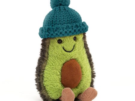 JellyCat Amuseable Cozi Avocado Teal - H16cm For Discount